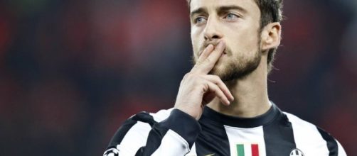 Juventus, Marchisio si congratula con i suoi compagni per la vittoria contro il Chievo