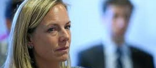 Kirstjen Nielsen is the new chief of staff of the DHS. https://c1.staticflickr.com/9/8619/16434149861_85e6f46e47_b.jpg