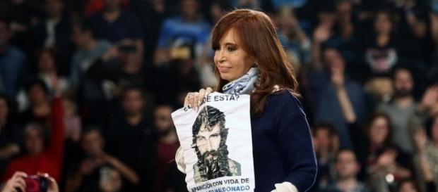 Cristina Kirchner reclamando por Santiago Maldonado Cristina Kirchner reclamando por Santiago Maldonado