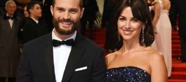 Jamie Dornan, Amelia Warner - Image via YouTube/Jamie Dornan NI Jamie Dornan, Amelia Warner - Image via YouTube/Jamie Dornan NI