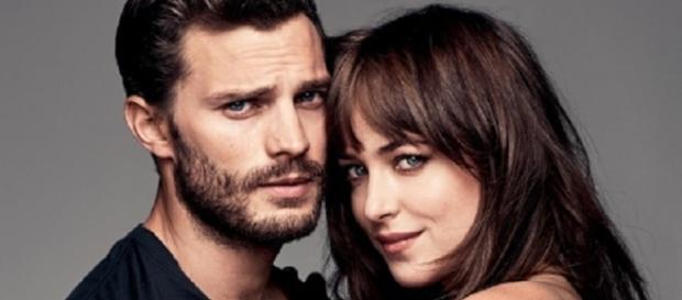 Jamie Dornan, Dakota Johnson - Image via YouTube/Glamour Magazine Jamie Dornan, Dakota Johnson - Image via YouTube/Glamour Magazine