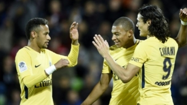 Le trio MCN constitué de Mbappé, Cavani et Neymar