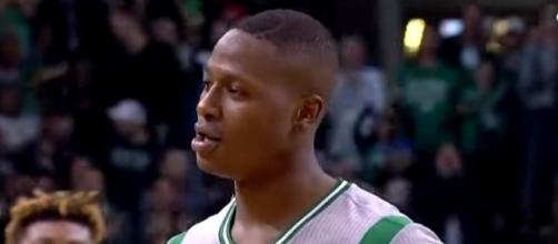 Terry Rozier thinks the Celtics will not trade him. [ Image via DownToBuck/YouTube]