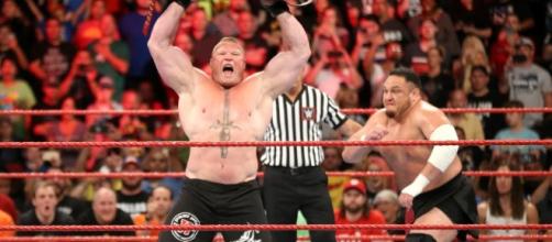 WWE news: Samoa Joe defends Brock Lesnar as a part-time star- Photo: YouTube screencap (WWE)