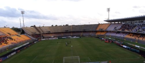 Lo Stadio Via del mare di Lecce.
