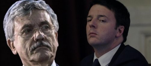 Nuovo capitolo della sfida tra Massimo D'Alema e Matteo Renzi