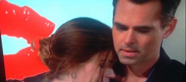 Billy and Victoria. CBS television screen shot. Cheryl E Preston Billy and Victoria. CBS television screen shot. Cheryl E Preston