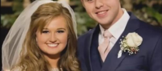 Kendra Caldwell and Joseph Duggar wed in ceremony at First Baptist Church | Image Credit: Hallo Celebrity/YouTube Kendra Caldwell and Joseph Duggar wed in ceremony at First Baptist Church | Image Credit: Hallo Celebrity/YouTube