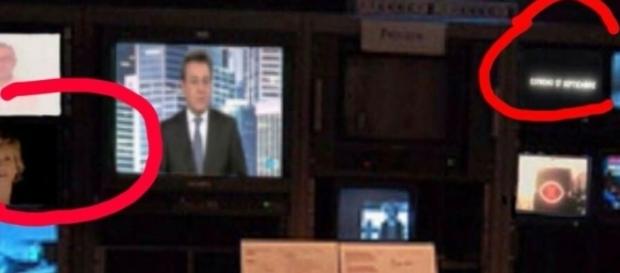 La foto de la polémica, compartida por un trabajador de Mediaset La foto de la polémica, compartida por un trabajador de Mediaset