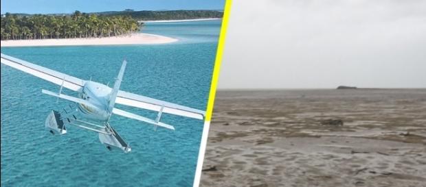 Playa de las Bahamas desaparece por Huracán Irma Playa de las Bahamas desaparece por Huracán Irma