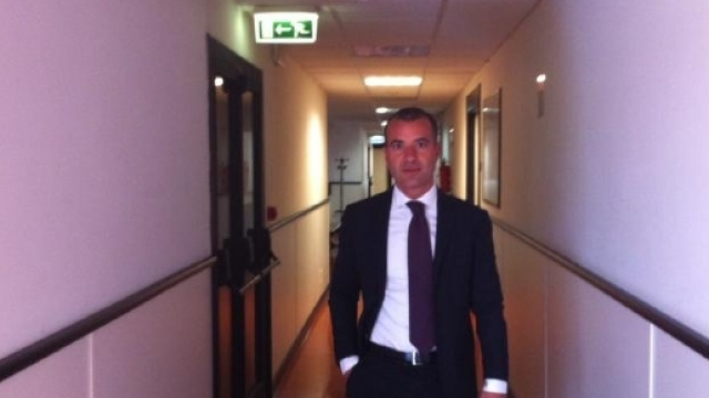 Il presidente del Lecce, Sticchi Damiani.