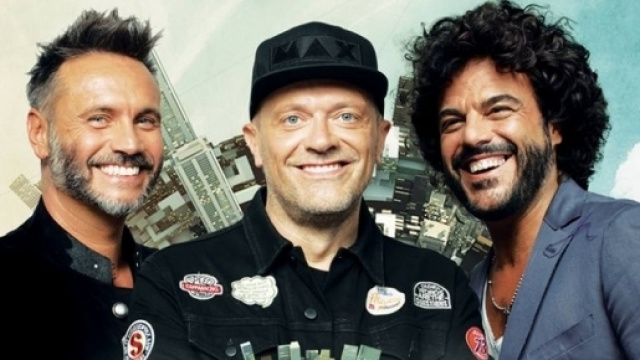 Nek, Max Pezzali e Francesco Renga (locandina ufficiale)