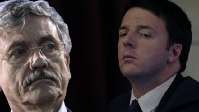 Nuovo capitolo della sfida tra Massimo D'Alema e Matteo Renzi