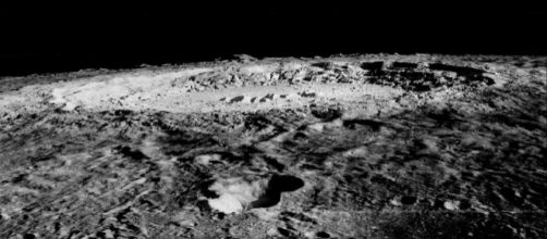 Limb of Copernicus Impact Crater (Credit wikimediacommons)