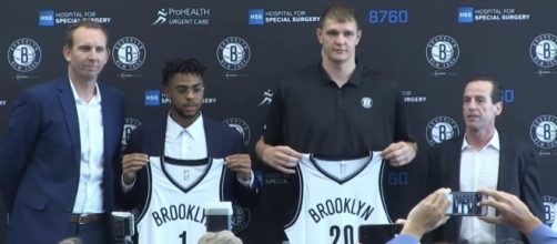 The Nets are welcoming a new center to join Timofey Mozgov -- Ximo Pierto via YouTube