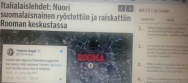 I media finlandesi hanno dato risalto alla notizia della connazionale violentata a Roma I media finlandesi hanno dato risalto alla notizia della connazionale violentata a Roma