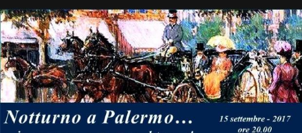Locandina dell'evento in carrozza. Locandina dell'evento in carrozza.