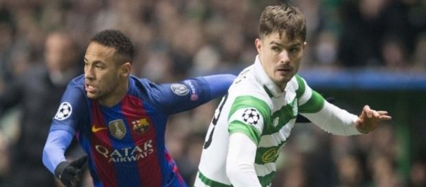 Neymar vs Lustig, chaudes retrouvailles pour ce Celtic-PSG (photo via 101greatgoals.com) Neymar vs Lustig, chaudes retrouvailles pour ce Celtic-PSG (photo via 101greatgoals.com)