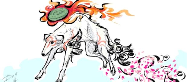 Okami Drawing by Riff/Sketchport - | CC BY 4.0 Okami Drawing by Riff/Sketchport - | CC BY 4.0