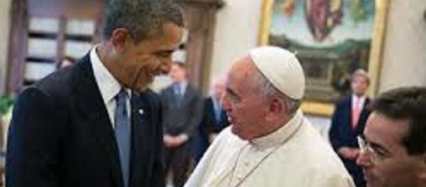 Pope Francis and Barack Obama/WhiteHouse/https://obamawhitehouse.archives.gov/blog/2014/03/27/day-4-president-travels-italy-meets-pope Pope Francis and Barack Obama/WhiteHouse/https://obamawhitehouse.archives.gov/blog/2014/03/27/day-4-president-travels-italy-meets-pope