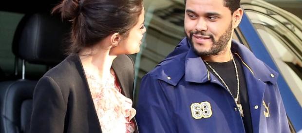 Selena Gomez, The Weeknd - Image Credit: YouTube screenshot / Entertainment Tonight Selena Gomez, The Weeknd - Image Credit: YouTube screenshot / Entertainment Tonight