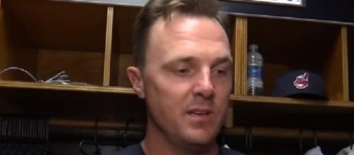 Jay Bruce hit his 34th homer of the year in the Indians' win -- FOX Sports Ohio via YouTube
