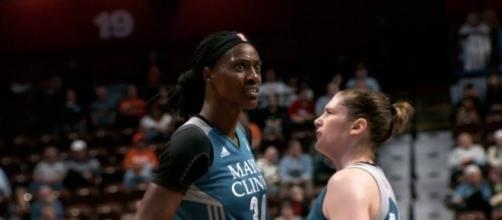 The Minnesota Lynx grabbed a 20-point win over the Washington Mystics for Tuesday's Game 1 of the WNBA semifinals. [Image via WNBA/YouTube]