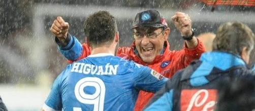 Higuain ai tempi del Napoli di Sarri