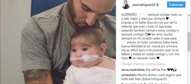 Jesé émeut la toile avec ce message (Crédit - Jeserodriguez10). Jesé émeut la toile avec ce message (Crédit - Jeserodriguez10).