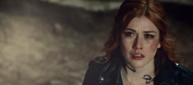 Katherine McNamara returns as Clary Fairchild in the "Shadowhunters" Season 3. Katherine McNamara returns as Clary Fairchild in the "Shadowhunters" Season 3.