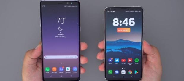 Samsung Galaxy Note 8 vs LG V30: Which One Should YOU Buy? -Image- YouTube/CLE Tech Samsung Galaxy Note 8 vs LG V30: Which One Should YOU Buy? -Image- YouTube/CLE Tech