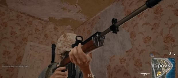 The new Mini-14 in 'PlayerUnknown's Battleground.' - YouTube/PsiSyn The new Mini-14 in 'PlayerUnknown's Battleground.' - YouTube/PsiSyn