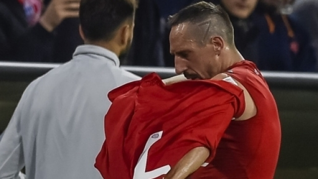 Bayern Munich: « en colère », Ribéry jette son maillot sur le banc