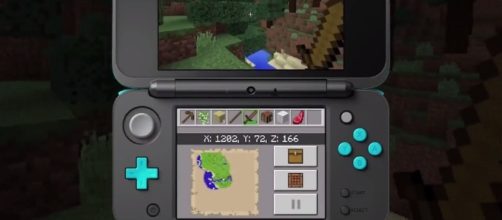 Nintendo gets 'Minecraft' for the third time, now on the New 3DS. / from 'YouTube' screen grab