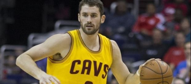 Kevin Love will most likely stay in Cleveland. -- Image Credit: Keith Allison / Flickr Kevin Love will most likely stay in Cleveland. -- Image Credit: Keith Allison / Flickr