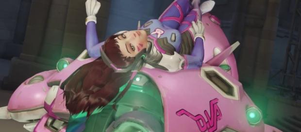 'Overwatch' hero D.Va. (image source: YouTube/Konshu) 'Overwatch' hero D.Va. (image source: YouTube/Konshu)