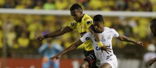 Santos empatou em 1 a 1 com o Barcelona Santos empatou em 1 a 1 com o Barcelona