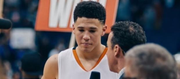 The Suns are aiming to improve depth at shooting guard -- The Players' Tribune via YouTube The Suns are aiming to improve depth at shooting guard -- The Players' Tribune via YouTube