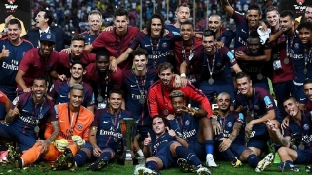 L'&eacute;quipe du PSG. Cr&eacute;dit photo : eurosport.fr