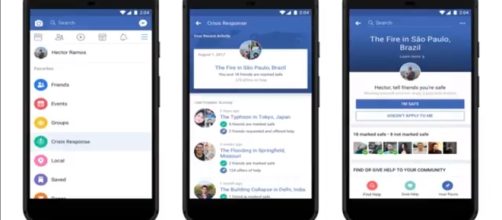Facebook’s crisis response center is the integrated hub for Community Help, Safety Check, and Fundraisers. (via BuzzFreshNews/Youtube)