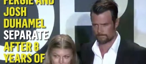 Fergie and Josh Duhamel reportedly called it quits after eight years of marriage. YouTube/E.News