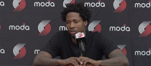 Ed Davis wants to continue his career with the Blazers -- Portland Trail Blazers via YouTube Ed Davis wants to continue his career with the Blazers -- Portland Trail Blazers via YouTube