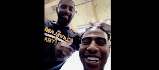 Image via Youtube channel: Basketball&More #ImanShumpert #KyrieIrving Image via Youtube channel: Basketball&More #ImanShumpert #KyrieIrving