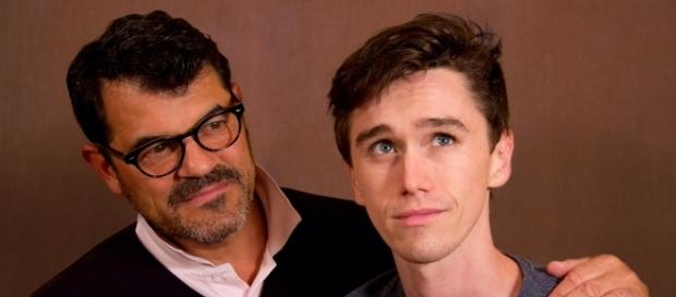 Peter Gregus (left) and Tyler Jones (right) in 'Up The Rabbit Hole' by Andy Halliday. / Photo via Kevin Cristaldi, used with permission. Peter Gregus (left) and Tyler Jones (right) in 'Up The Rabbit Hole' by Andy Halliday. / Photo via Kevin Cristaldi, used with permission.