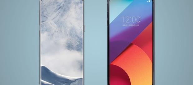 Samsung Galaxy S8 and S8+ vs. LG G6 - newatlas.com Samsung Galaxy S8 and S8+ vs. LG G6 - newatlas.com