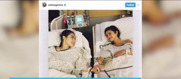 Selena Gomez shares part of her kidney transplant story with Francia Raisa on Instagram. / from 'YouTube' screen grab Selena Gomez shares part of her kidney transplant story with Francia Raisa on Instagram. / from 'YouTube' screen grab