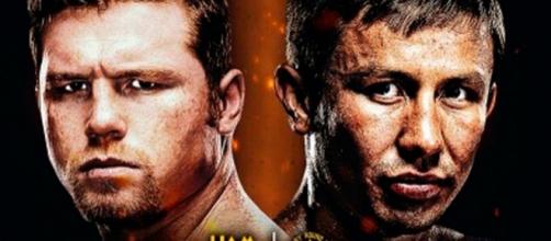 Promotional poster for Canelo vs. Golovkin - Poster/ free for use