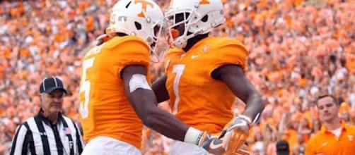 Tennessee tries to make it 3-0 as they visit the Florida Gators on Saturday. [Image via CBS Sports/YouTube]