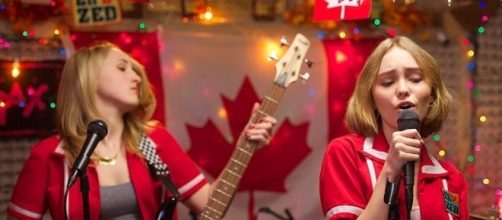Lily-Rose Depp in Yoga Hosers: Watch Actress Sing Styx's 'Babe' - people.com