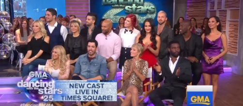 The cast of "Dancing With the Stars" are ready to show their best dance moves! Screengrab, Good Morning America/YouTube